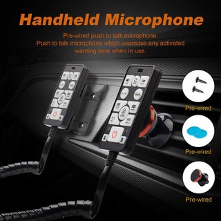 Foto 8 | Foto 8 | Amplificador Yhaavale Octágono Ultra Limo Dc12v 100w Multitonos Con Altavoz De Micrófono Y Sistema P