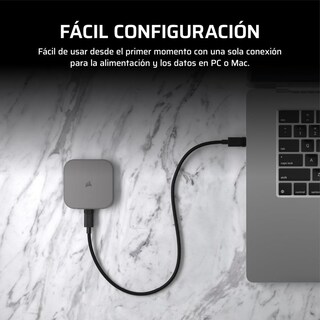Foto 4 | Foto 4 | Unidad Ssd Externa Corsair Ex400u 4tb Gris Usb Type-c Portátil Con Usb4 Para Windows Pc Y Ios Mac