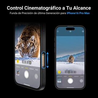 Foto 4 | Foto 4 | Funda Iphone 16 Pro Max Ugreen Negro Magnético Anti-amarillo Con Protección De Lente Y Caídas