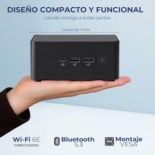 Foto 3 | Foto 3 | Computadora Escritorio Mini Pc Asus Nuc 14 Pro Intel Ultra 7 155h 16gb Ssd 1tb Wifi Estudio Y Multitarea