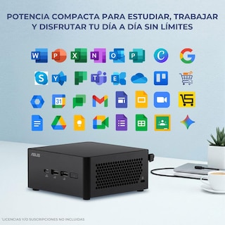 Foto 5 | Foto 5 | Computadora Escritorio Mini Pc Asus Nuc 14 Pro Intel Ultra 7 155h 16gb Ssd 1tb Wifi Estudio Y Multitarea