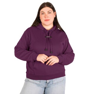 Foto 2 | Foto 2 | Sudadera Cerrada Para Mujer Con Bolsa De Canguro Greenlander Purpura