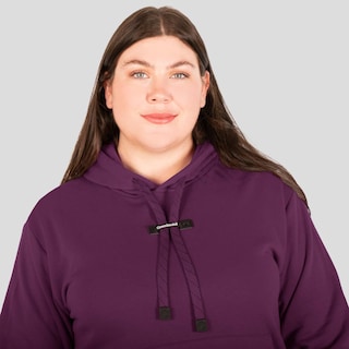 Foto 4 | Foto 4 | Sudadera Cerrada Para Mujer Con Bolsa De Canguro Greenlander Purpura