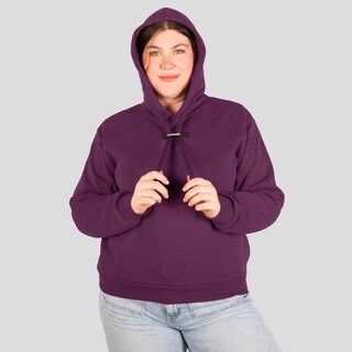 Foto 6 | Foto 6 | Sudadera Cerrada Para Mujer Con Bolsa De Canguro Greenlander Purpura