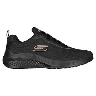 Foto 1 | Foto 1 | Tenis Skechers Hombre Bobs Transpirables Textiles Negro