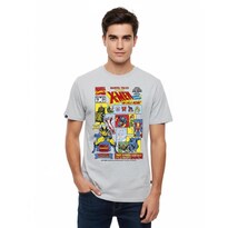 Playera Marvel Hombre Mujer Gris Disney Original X-man