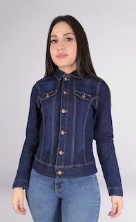 Foto 3 | Foto 3 | Chamarra de Mezclilla Sea Brazil Azul para Mujer