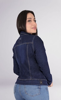 Foto 5 | Foto 5 | Chamarra de Mezclilla Sea Brazil Azul para Mujer