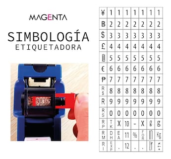 Foto 5 | Foto 5 | Etiquetadora De Precios Etiquetadora Manual De 8 Digitos $