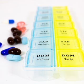 Foto 3 | Foto 3 | Pastillero Semanal Organizador Capsulas Medicamentos Blanco