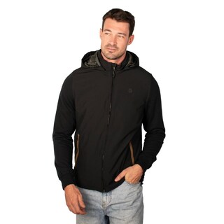 Foto 2 | Foto 2 | Chamarra Con Capucha Desmontable Y Bolsillos Para Hombre Greenlander Negro