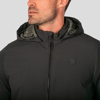 Foto 4 | Foto 4 | Chamarra Con Capucha Desmontable Y Bolsillos Para Hombre Greenlander Negro