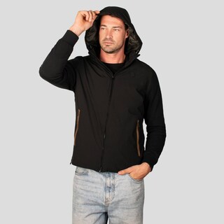 Foto 7 | Foto 7 | Chamarra Con Capucha Desmontable Y Bolsillos Para Hombre Greenlander Negro