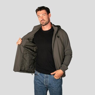 Foto 5 | Foto 5 | Chamarra Con Capucha Desmontable Y Bolsillos Para Hombre Greenlander Verde