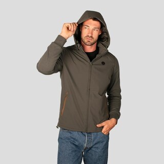 Foto 7 | Foto 7 | Chamarra Con Capucha Desmontable Y Bolsillos Para Hombre Greenlander Verde