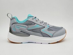 Tenis Makkena 7355 Gris Menta Mujer Deportivo