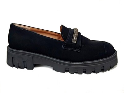 Foto 1 | Foto 1 | Zapatos Golden Shoes 1387 Negro Mujer Slip On