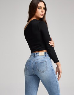 Foto 2 | Foto 2 | Jeans Recto Tiro Super Alta Flex 4241stme Seven Jeans