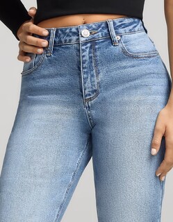 Foto 3 | Foto 3 | Jeans Recto Tiro Super Alta Flex 4241stme Seven Jeans