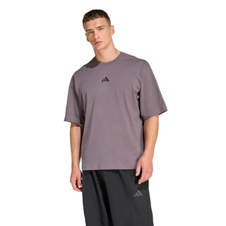 Foto 1 | Foto 1 | Playera Primelift Workout Oversize Adidas Café Hombre