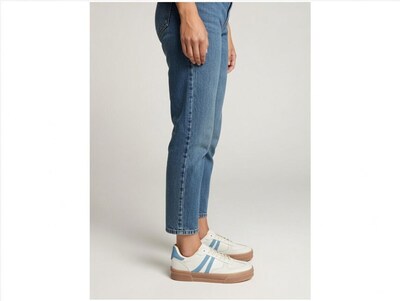 Foto 3 | Foto 3 | Tenis Golden Shoes P-106 Beige Azul Casual Mujer