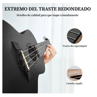 Foto 4 | Foto 4 | Ukelele De Concierto Acústico Eo Safe Imports Esi-23905 Negro