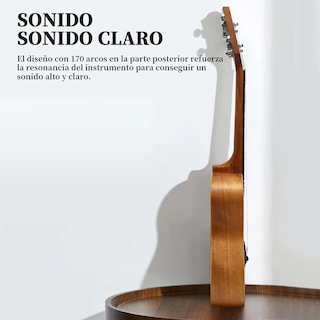 Foto 3 | Foto 3 | Ukelele De Concierto Acústico Eo Safe Imports Esi-23904 Café