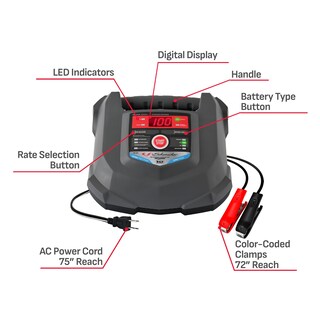 Foto 6 | Foto 6 | Cargador De Batería Electric Schumacher Sc1280 15a 6v/12v 4 En 1