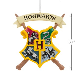 Foto 4 | Foto 4 | Adorno Navideño Con El Emblema De Harry Potter Y El Escudo De Hogwarts