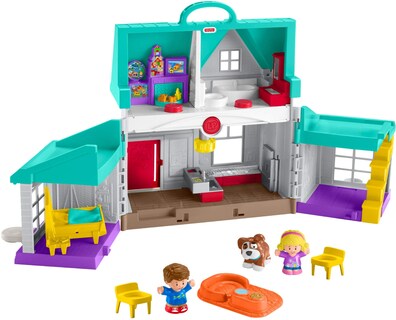 Foto 1 | Foto 1 | Playset Fisher-price Little People Gran Hogar De Ayudantes Para Niños Mayores De 1 Año