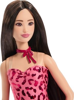 Foto 3 | Foto 3 | Muñeca Fashion Barbie Fashionistas #246 Cabello Negro Con Vestido