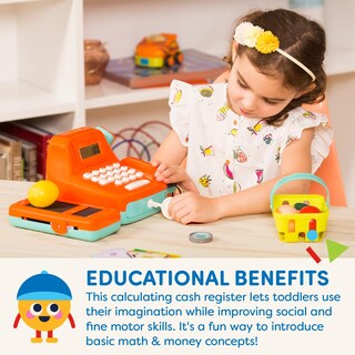 Foto 4 | Foto 4 | Registradora De Juguete Battat Con Escáner Y Sonidos Para Niños De 3 Años En Adelante