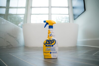 Foto 2 | Foto 2 | Beneficios 2 En 1 Del Limpiador Espumoso Para Lechada Zep Plus R54212 946 Ml