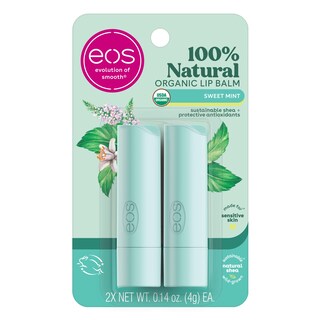 Foto 1 | Foto 1 | Bálsamo Labial Eos 100% Natural Y Orgánico Con Menta Dulce 4 Ml Paquete De 2