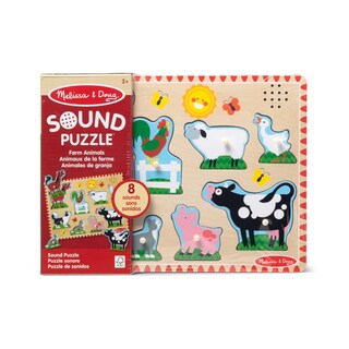Foto 3 | Foto 3 | Puzzle Melissa & Doug Farm Animals Sound 8 Piezas Con Sonido