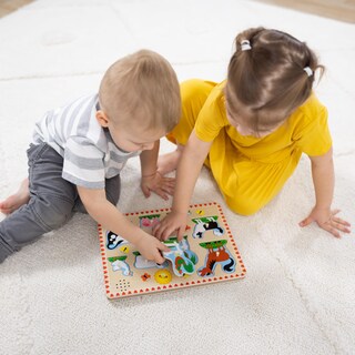 Foto 8 | Foto 8 | Puzzle Melissa & Doug Farm Animals Sound 8 Piezas Con Sonido
