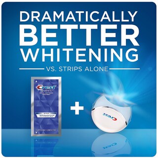 Foto 7 | Foto 7 | Kit De Tiras Blanqueadoras De Dientes Crest 3d Whitestrips Con Luz