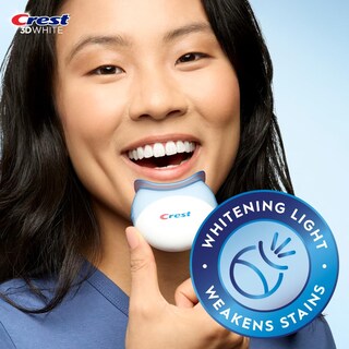 Foto 8 | Foto 8 | Kit De Tiras Blanqueadoras De Dientes Crest 3d Whitestrips Con Luz