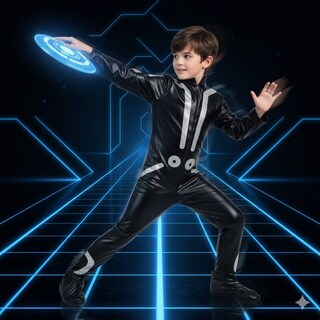 Foto 2 | Foto 2 | Disfraz Motociclista del Futuro Infantil