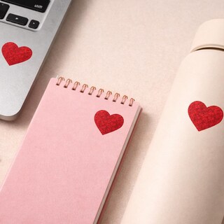 Foto 4 | Foto 4 | Calcomanía De Corazón Ventdepot Mxhie-007 7 Piezas Rojo