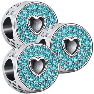 Foto 1 | Foto 1 | Charm Plata S925 Refinadoventdepot Mxxkh-003 3 Piezas Plata S925 Chapaplateado