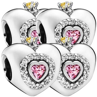 Foto 1 | Foto 1 | Charm Separador Amor Refinadoventdepot Mxxkv-004 4 Piezas Plata S925 Chapaplateado