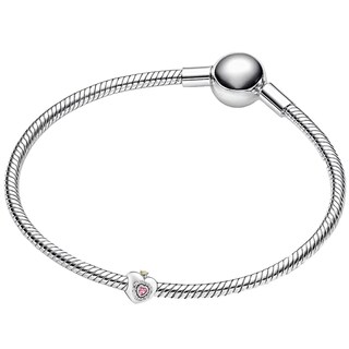 Foto 4 | Foto 4 | Charm Separador Amor Refinadoventdepot Mxxkv-004 4 Piezas Plata S925 Chapaplateado