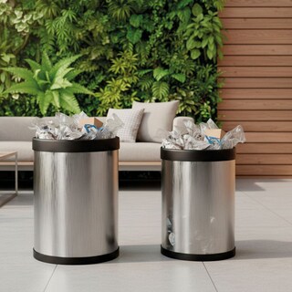 Foto 7 | Foto 7 | Juego De 2 Basureros Hanoi (8l + 11l) Con Tapa Y Pedal Namaro Design