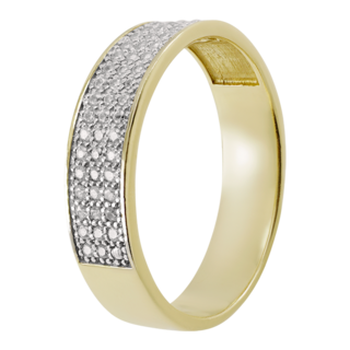 Foto 2 | Foto 2 | Argolla De Matrimonio Oro Amarillo Fonelli Promesa Arg14-25785 5mm Zirconia-7