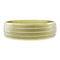 Argolla De Matrimonio Fonelli Ar10-03486h Oro Amarillo 10k 6mm Amanecer Brillo Clásico-9