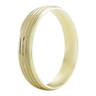 Foto 2 | Foto 2 | Argolla De Matrimonio Fonelli Amanecer Ar10-03484h Oro Amarillo 10k Brillo Atemporal-9.5