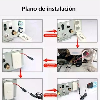 Foto 4 | Foto 4 | Eliminador Para Boiler De Paso (sustituye A Las 2 Baterías) Eo Safe Imports Esi-23917 Negro