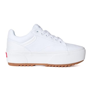 Foto 4 | Foto 4 | Tenis Vans Seldan Platform St - 5jlewht - Blanco - Mujer Blanco