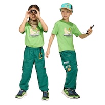 Pantalones Cargo Adidas Minecraft Terrex Clima365 Para Niños Adidas Verde Niños